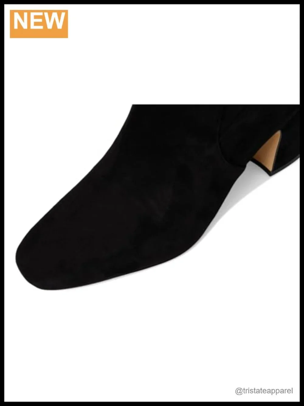 Over the Knee Boots Leather Suede Water Resistant Pull-On